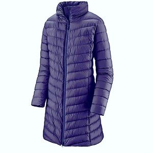 Women's Silent Down Parka - Navy